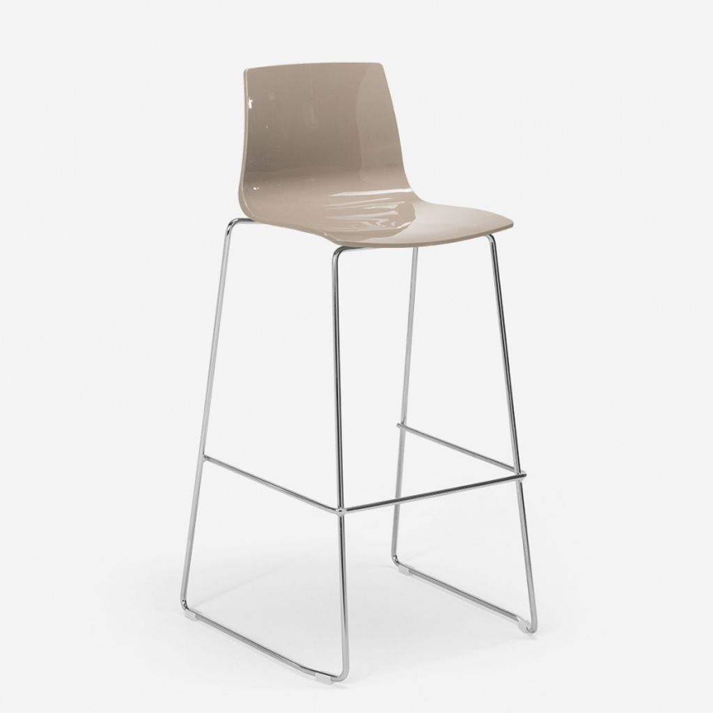 Grand Soleil Küchenbarhocker 74 cm Design Imola Slitta - Beige