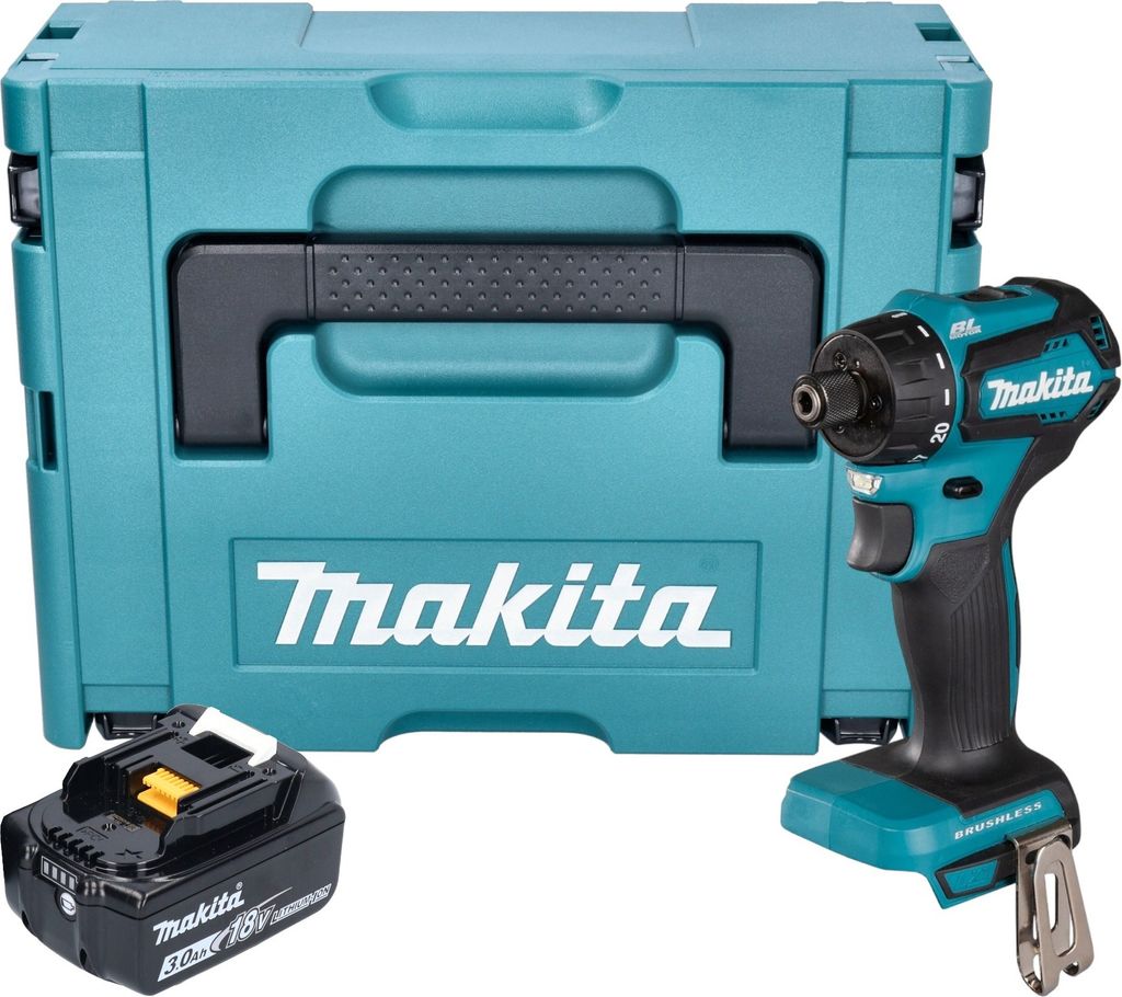 Makita DDF 083 F1J Akku Bohrschrauber 18 V 40 Nm 1/4'' Produktbild 