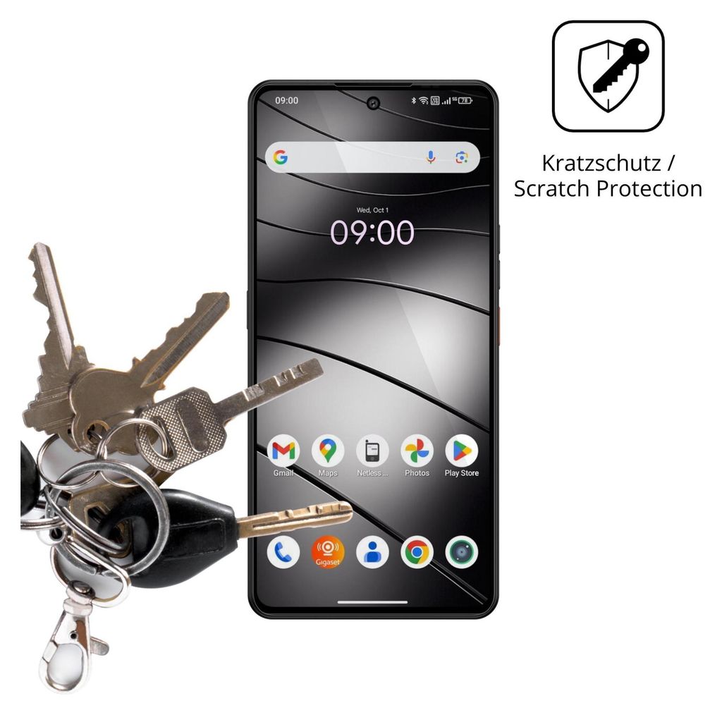 4x Pellicola Protettiva per Gigaset GS6 Protezione Schermo