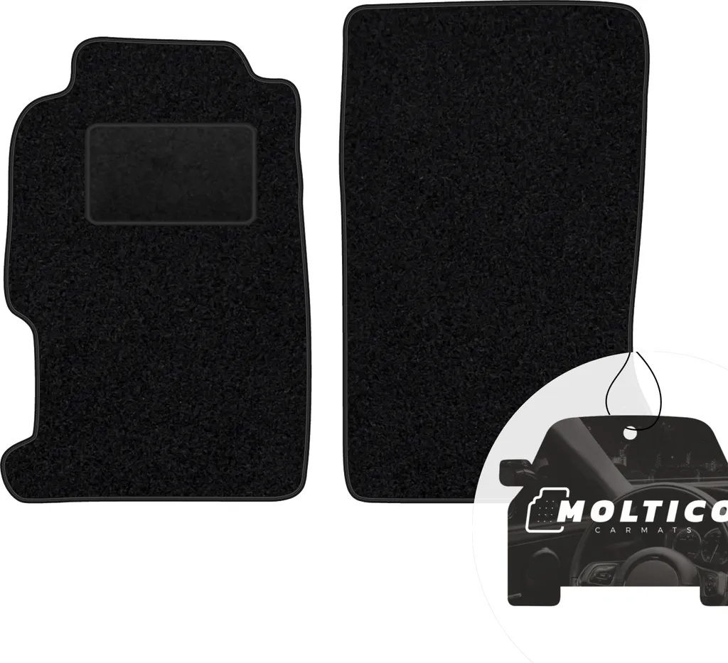 Tappetini Honda Prelude 1996-2001 in Velours Nero | moto-MOLTICO Custom