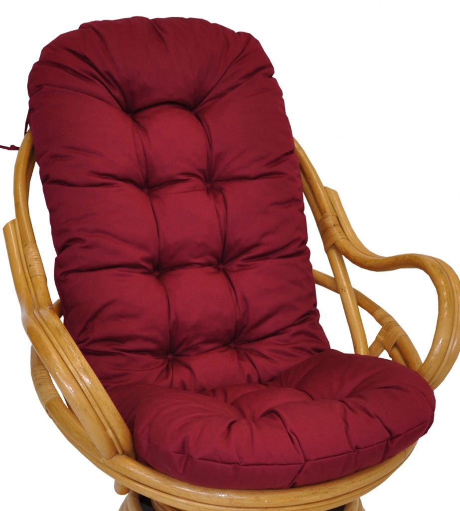 Polstr na křeslo Swivel vínový Obrázek produktu 
