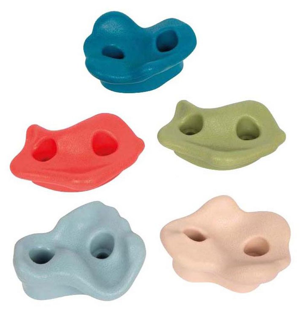 Small Foot Klettersteine Set für Kinder - bunte Klettergriffe