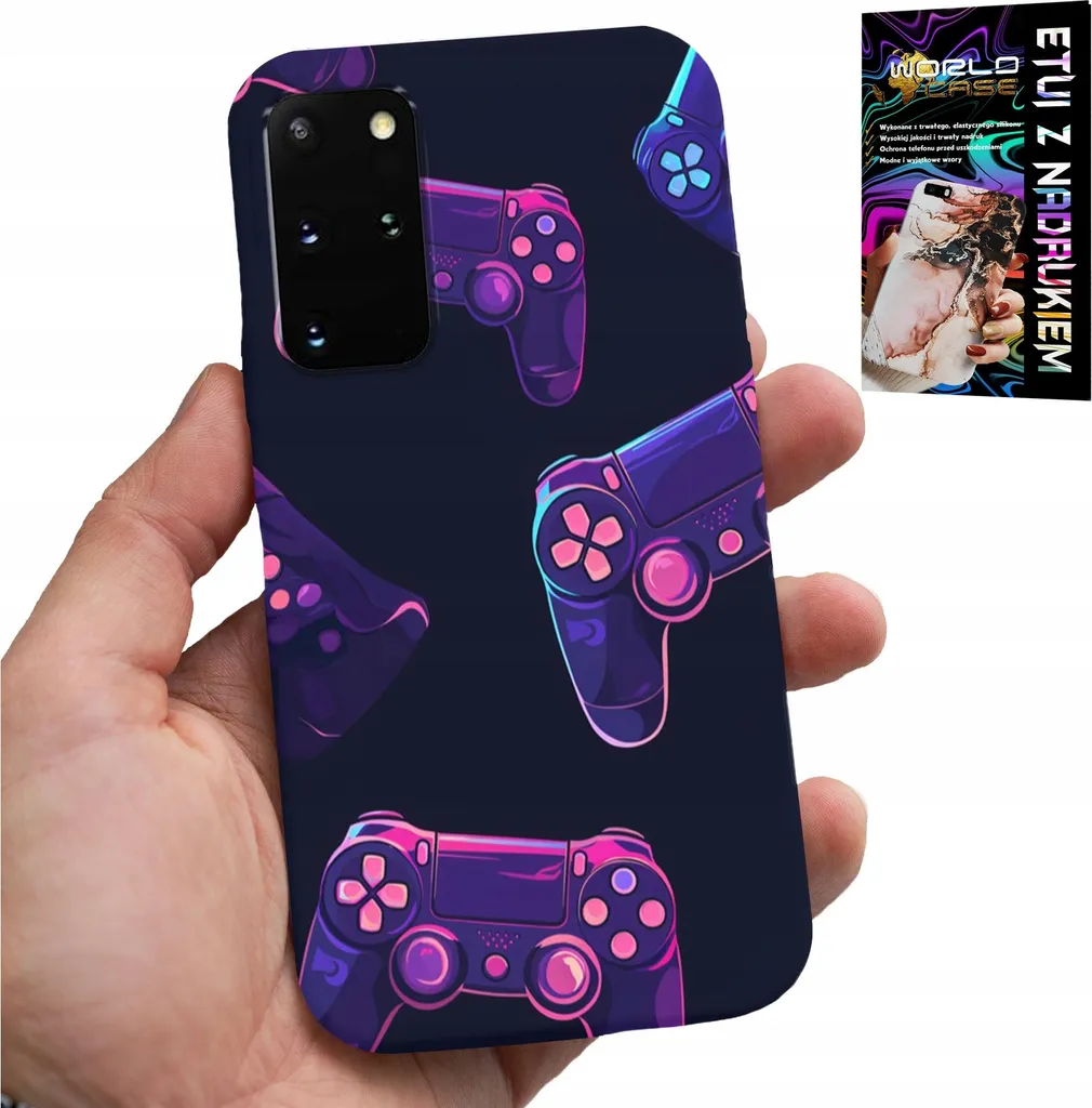 Cover Gaming S20 Plus con Lamina - Protezione Slim e Design Moderno