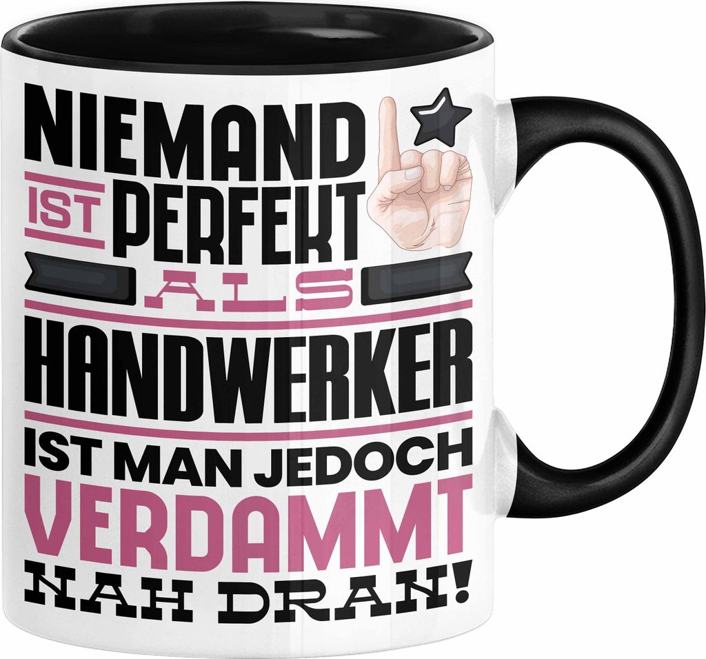 Handwerker Geschenk Tasse Lustige Geschenkidee für Produktbild 