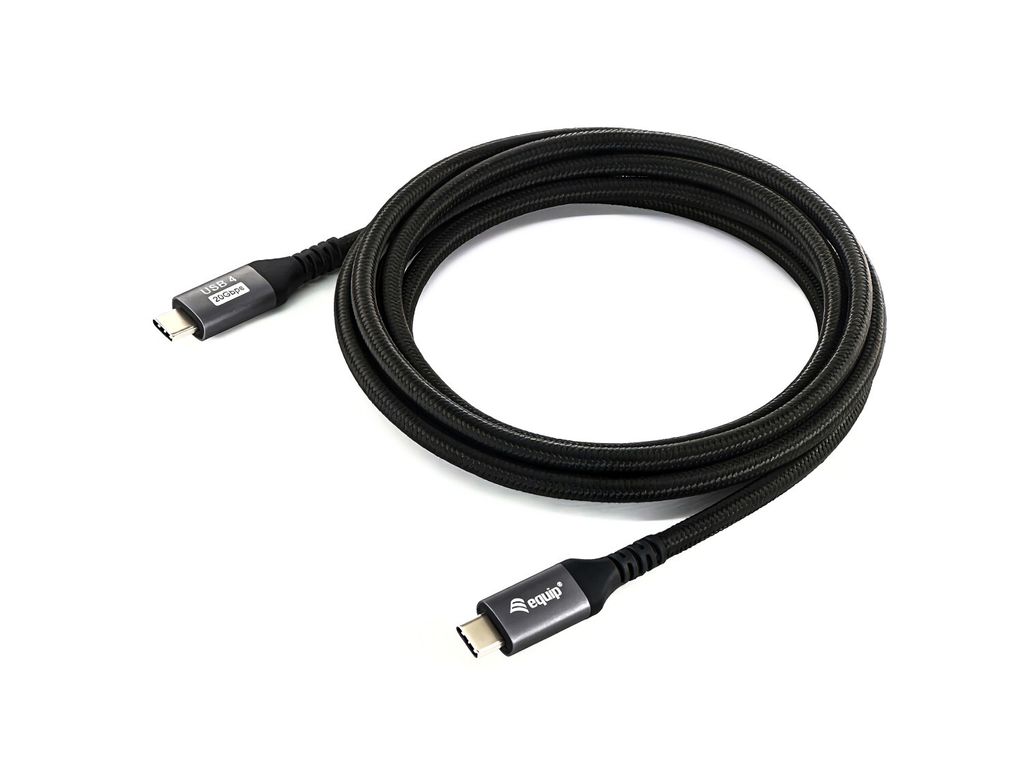 Equip USB4 Gen 2x2 C-auf-C-Kabel, Stecker/Stecker, 2.0 m, Produktbild 