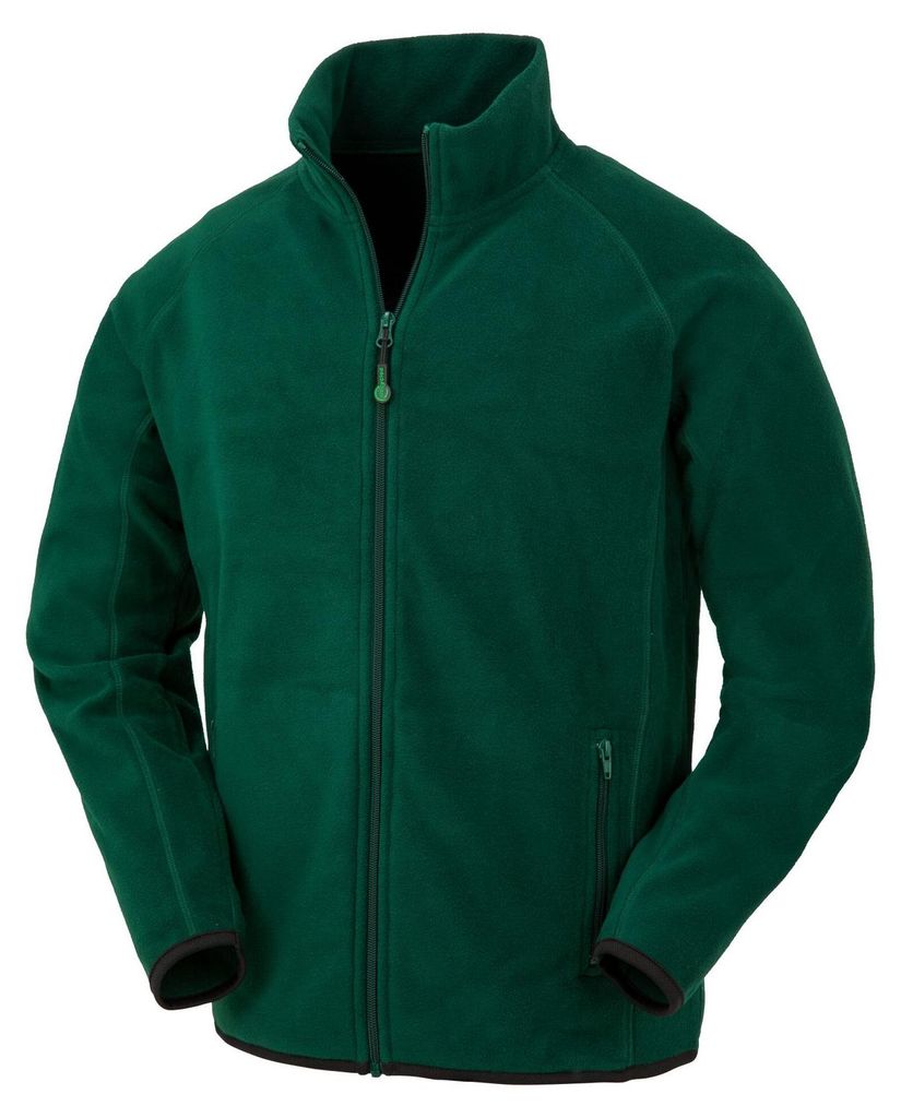 Result Genuine Recycled - Jacke Fleece für Herren FK2464 (L) (Tannengrün)