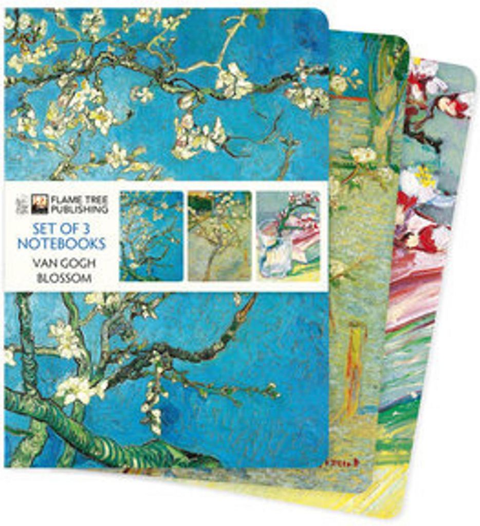 Vincent Van Gogh: Blossom Set of 3 Standard Notebooks