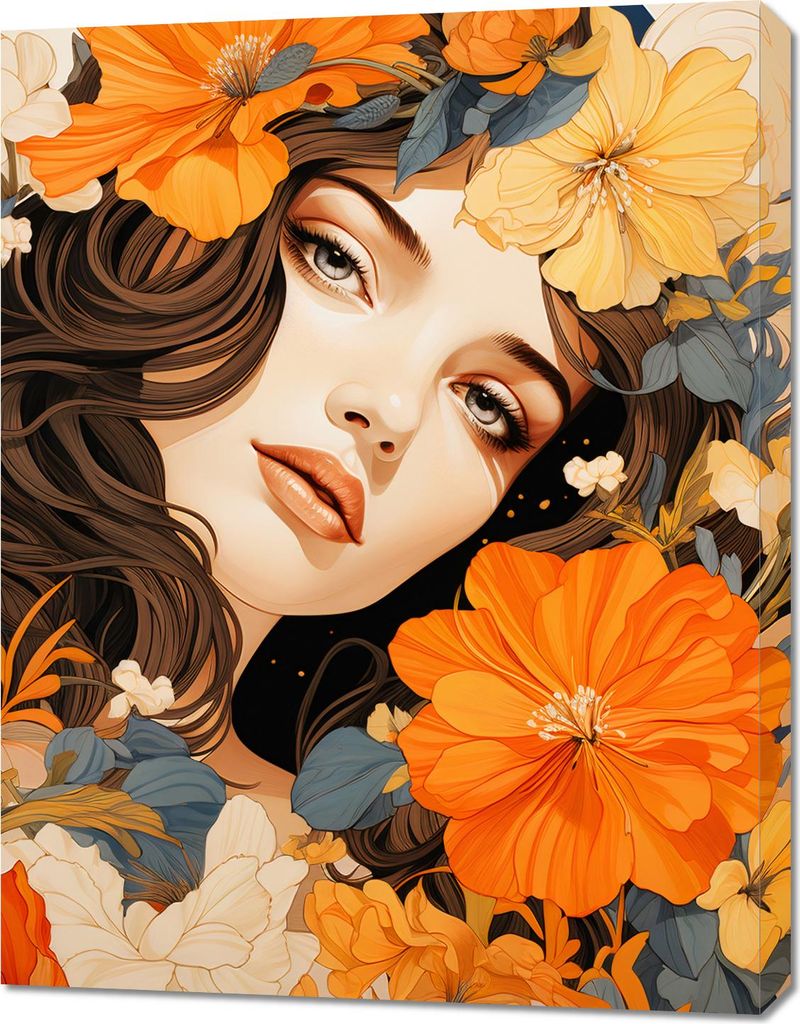 Bild 70x90cm Blumenessenz