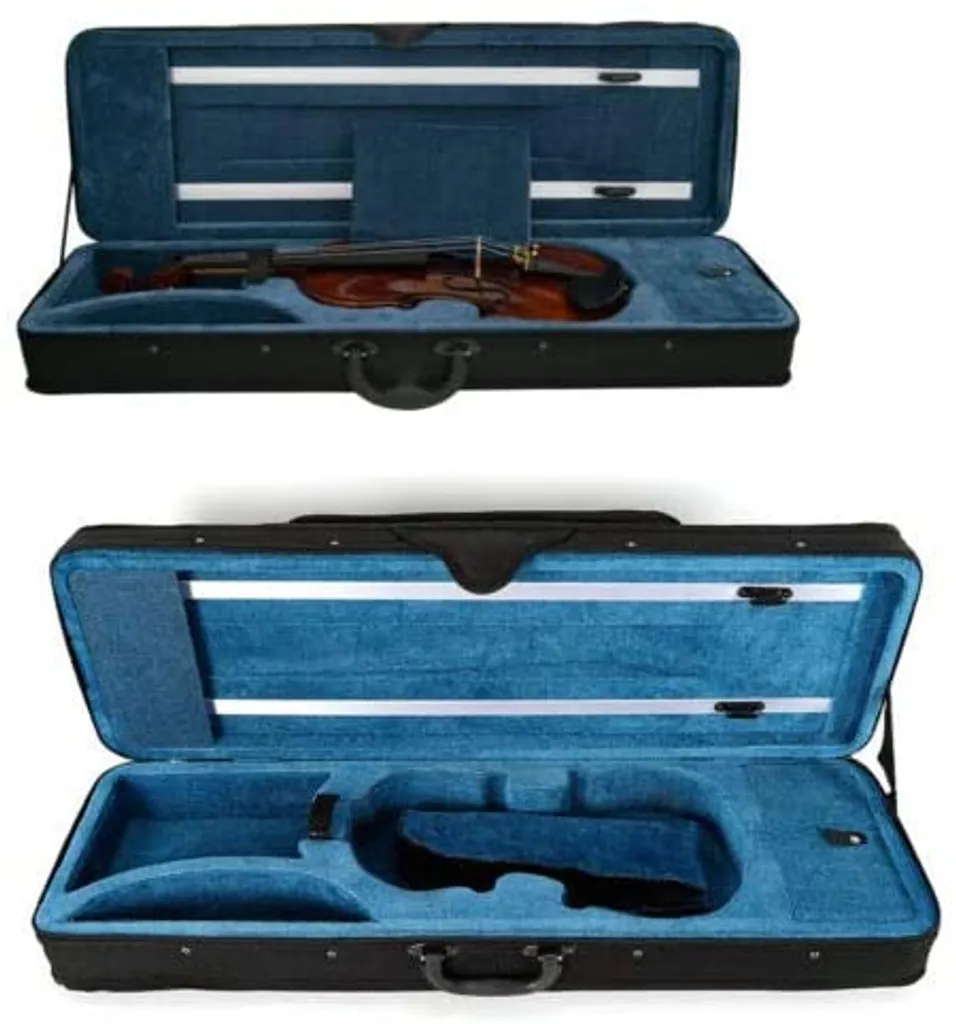 Étui violon 4/4 Softcase ergonomique avec double sangle réglable noir