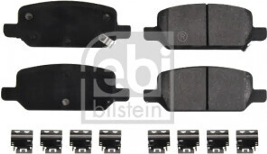 Garnitures de frein OE 8008244 00 B pour Tesla Model 3 silencieuses Febi