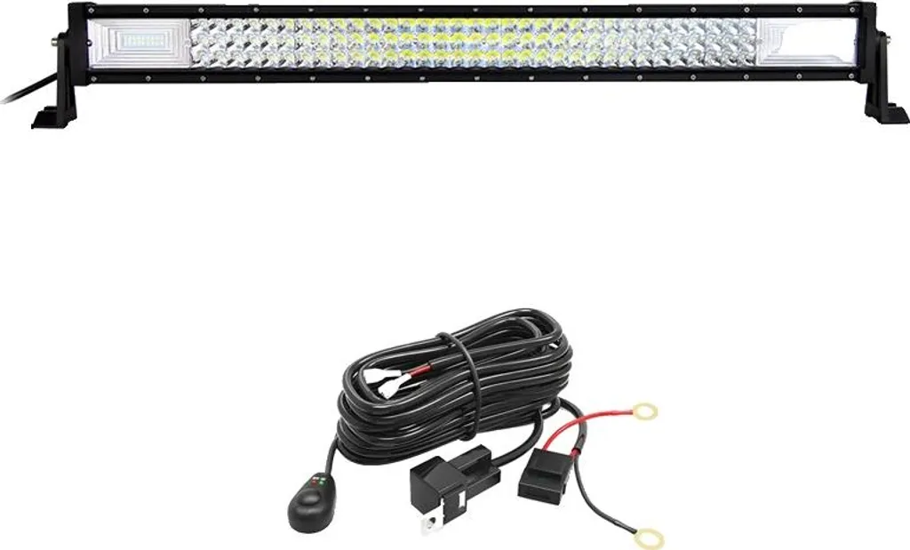 Barre LED puissante 405W Combo Beam 32 pouces compatible 12V 24V robuste
