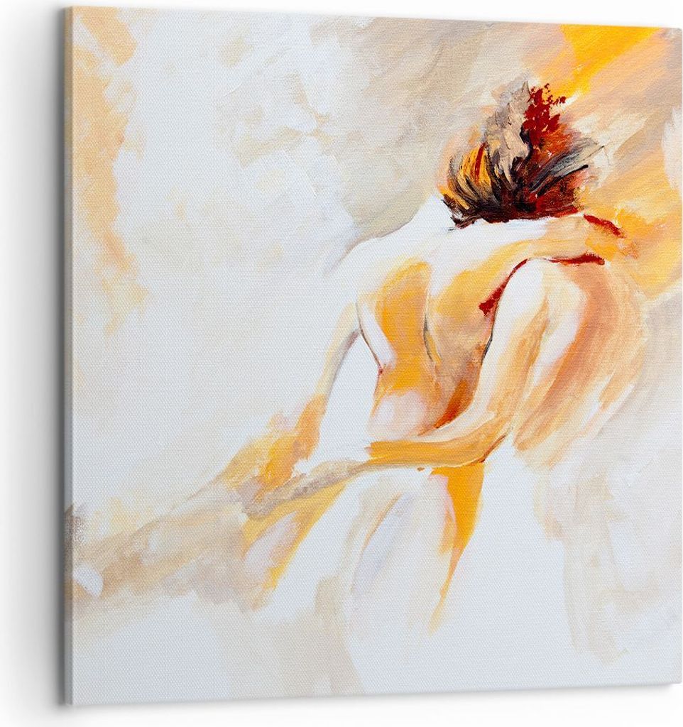 Bild auf Leinwand - Leinwandbild - Persönlichkeit Freundschaft Liebe Ehe - 60x60cm - Wand Bild - Wanddeko - Leinwanddruck - Bilder - Kunstdruck - ...