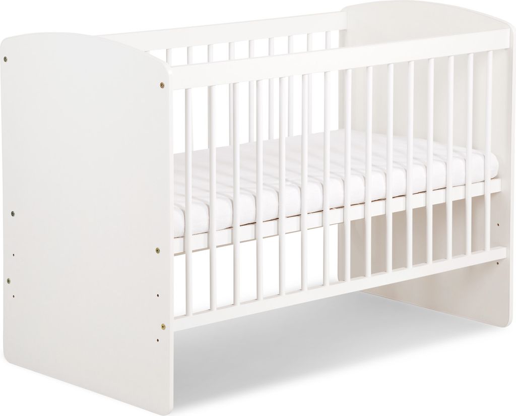 Łóżeczko 60x120 BETSY 2 - białe Zdjęcie produktu 1