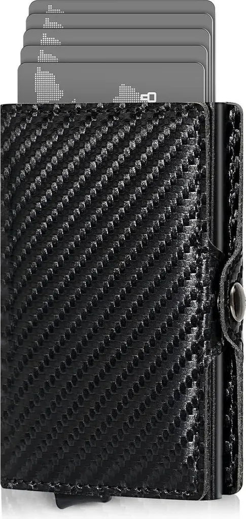 AISIR Portafoglio Carbonio RFID: Lo Smart Wallet per l'Uomo Moderno
