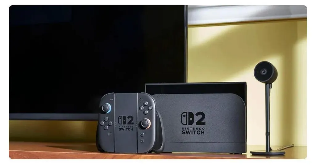 Nintendo Switch 2 Rouge avec Prise EU 220V - Écran HD et Performance Fluide - 6