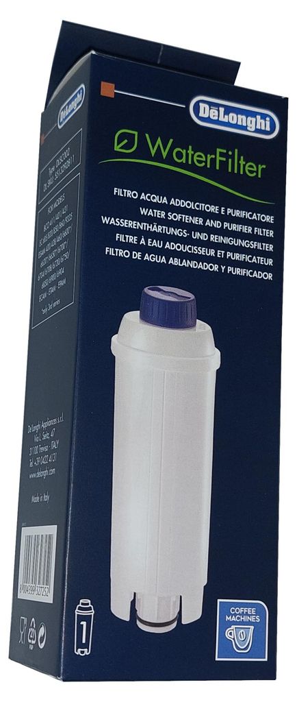 De’Longhi DLS C002, Filtr do wody, DeLonghi, Biały, 1 szt., Zdjęcie produktu 