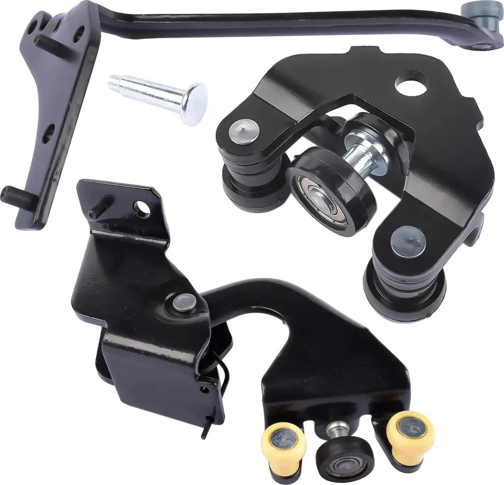 Kit guidage porte coulissante en plastique durable 40mm