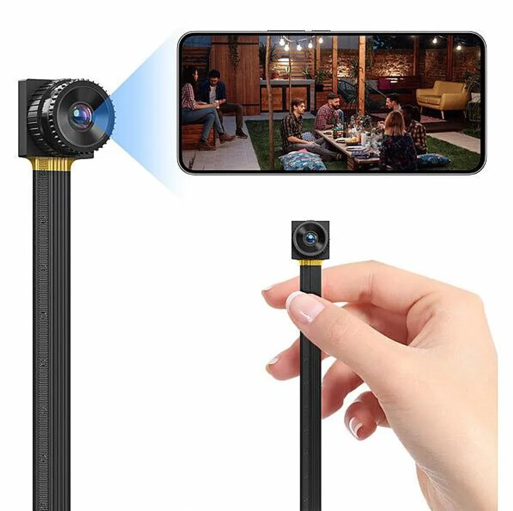 Micro caméra de surveillance 2K connectée DV-345.mini détection de mouvement
