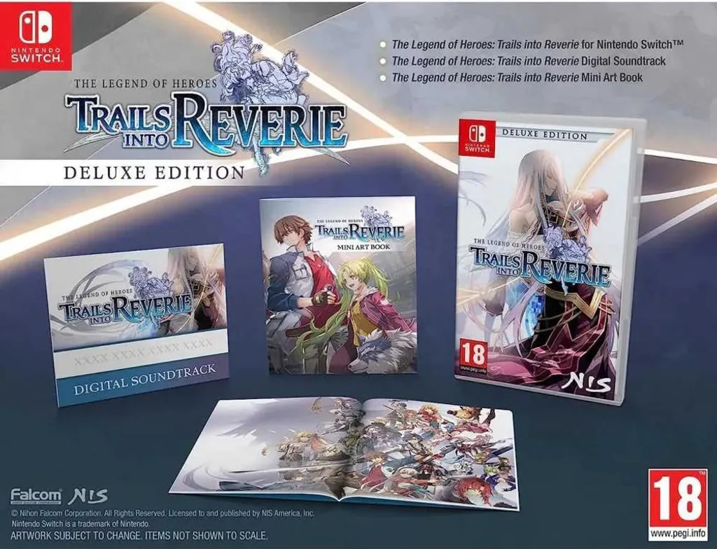 Trails into Reverie Switch Edition Deluxe avec Système Crossroads RPG