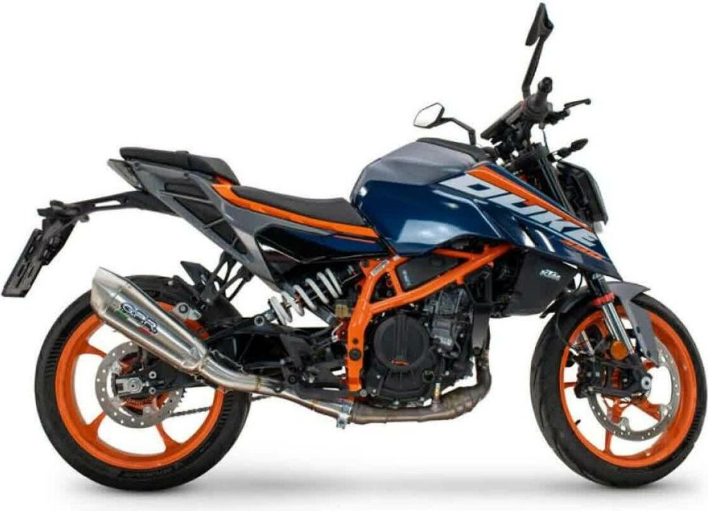 GPR GP-Revo Slip-On Auspuff genehmigt Titan für KTM Duke 125