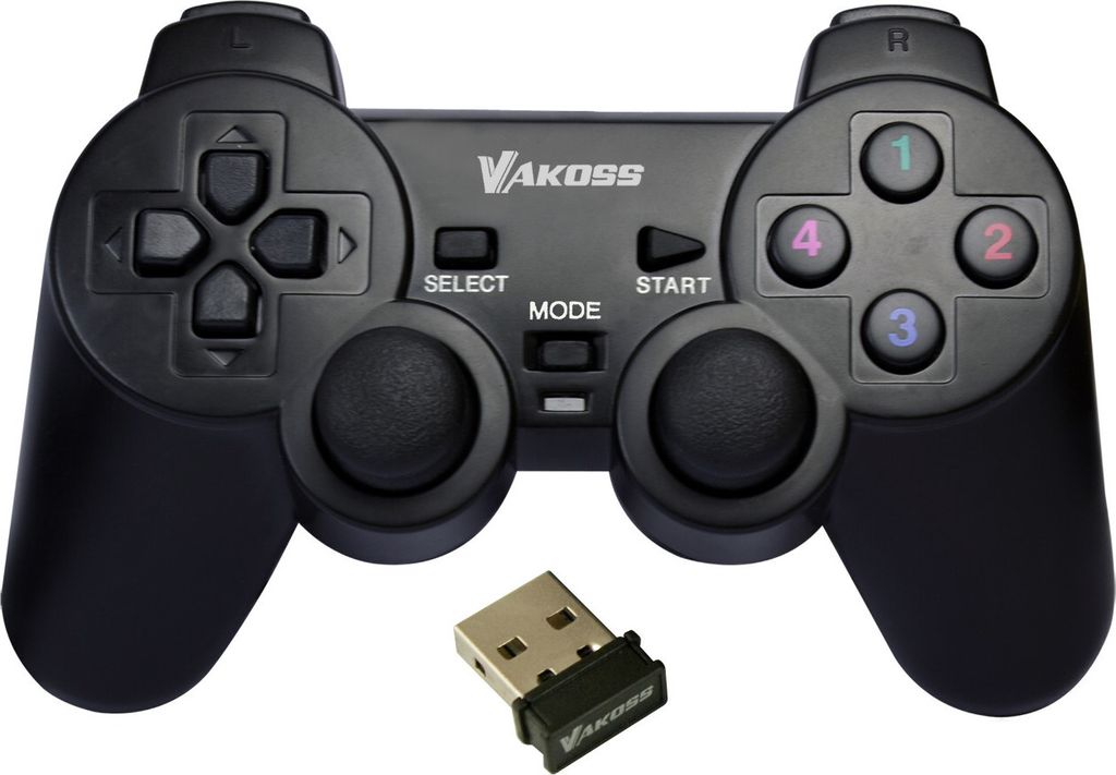 Vakoss GAMEPAD WIRELESS S FUNKCIOU DUAL-SHOCK Obrázok produktu 