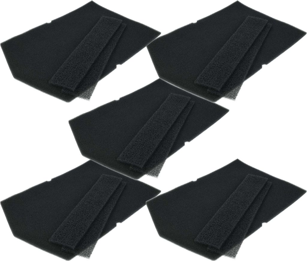 vhbw 15x Schaumfilter kompatibel mit Miele T 8967 WP EcoComfort, T 8966 WP EcoComfort, T 8957 WP EcoComfort, T 8947 WP EcoComfort Wäschetrockner