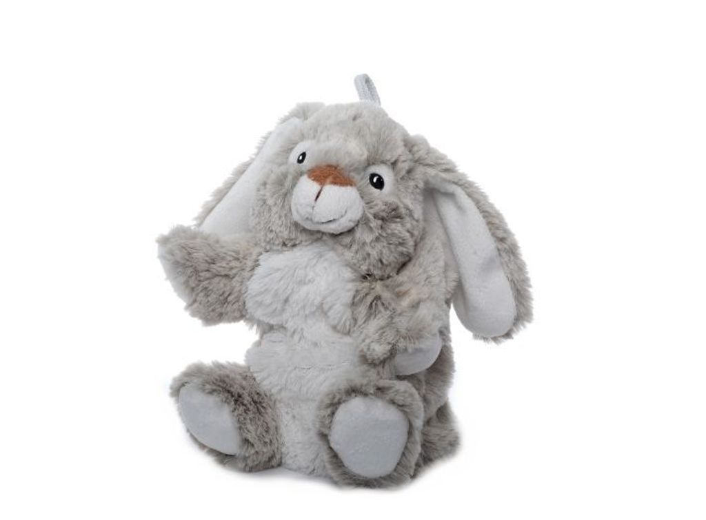 Inware Handpuppe Hase 22 cm grau Produktbild 