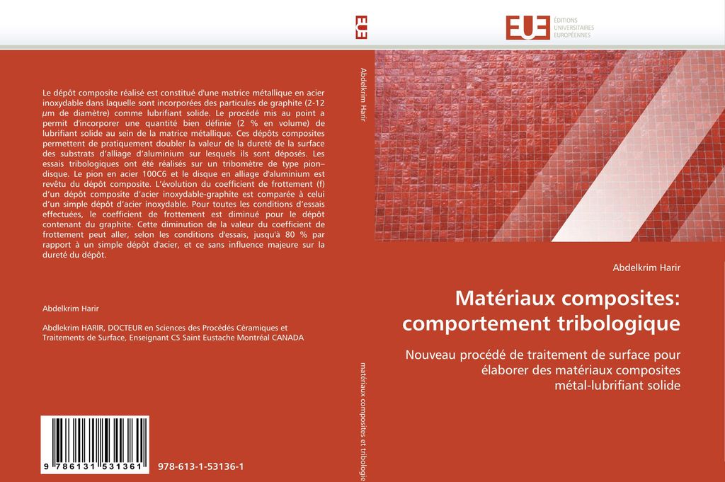 Matériaux composites: comportement tribologique