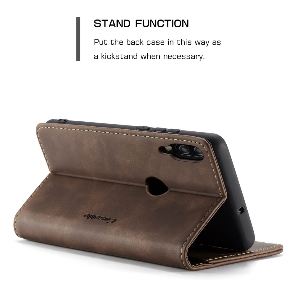 ZONNAVI Cover per Huawei P20 PRO, Flip Custodia Pelle PU con [Slot Cart] [Supporto Stand] [Magnetica], Cover a Libro Portafoglio per Huawei P20 PRO (Nero