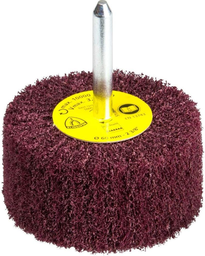 KLINGSPOR NFS600 Fächerschleifscheibe 80 mm x 50 mm x 6 mm, sehr fein