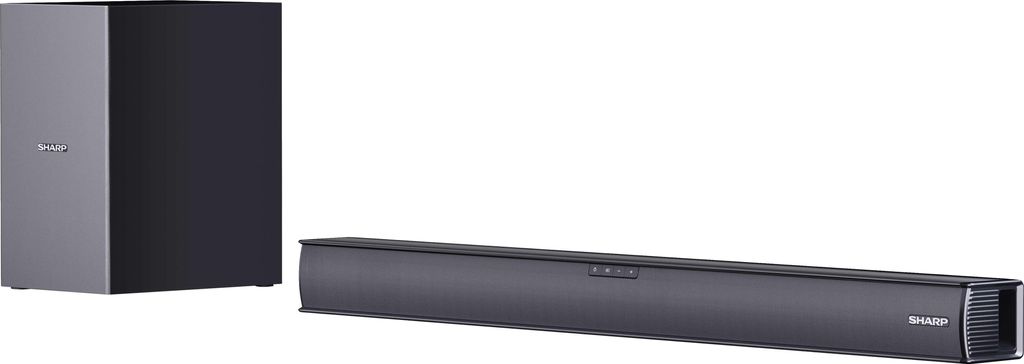 SHARP soundbar HT-SBW182, subwoofer, Bluetooth, HDMI, 160 W Zdjęcie produktu 
