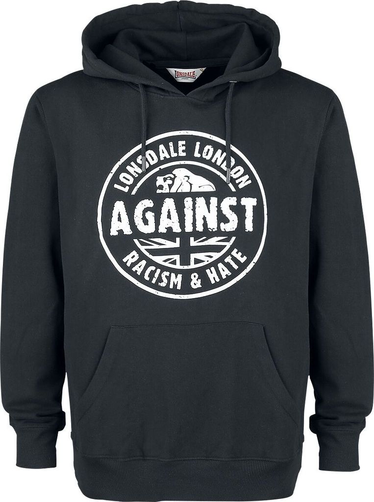 Lonsdale London Kapuzenpullover Herren Linford schwarz 3XL Produktbild 