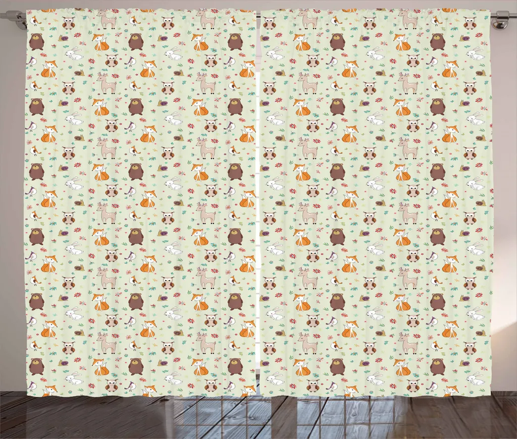 Tenda Bosco Infantile 280x245 cm ABAKUHAUS: Tende Rustiche Animali
