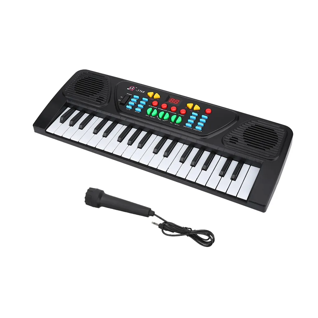 Clavier électronique 37 touches - Éveil musical sans écran ni bruit