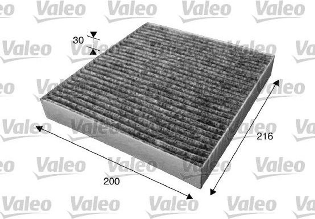 VALEO 715623 Innenraumluftfilter OE 6447ZY kompatibel mit C-Crosser, ASX, Lancer, Outlander, 4007