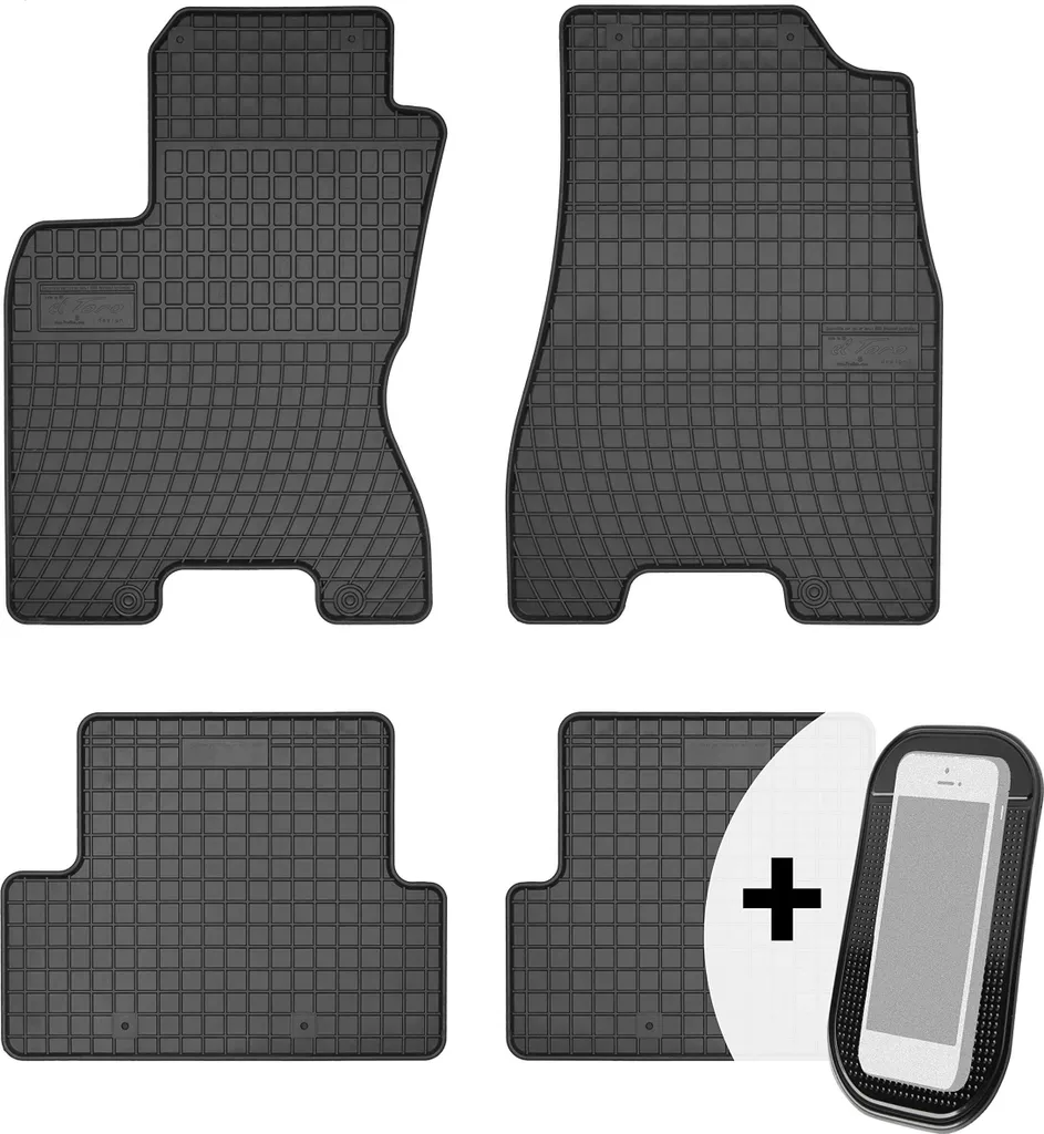 Tappetini Gomma Renault Modus (2004-2012) | 100% Su Misura Pro