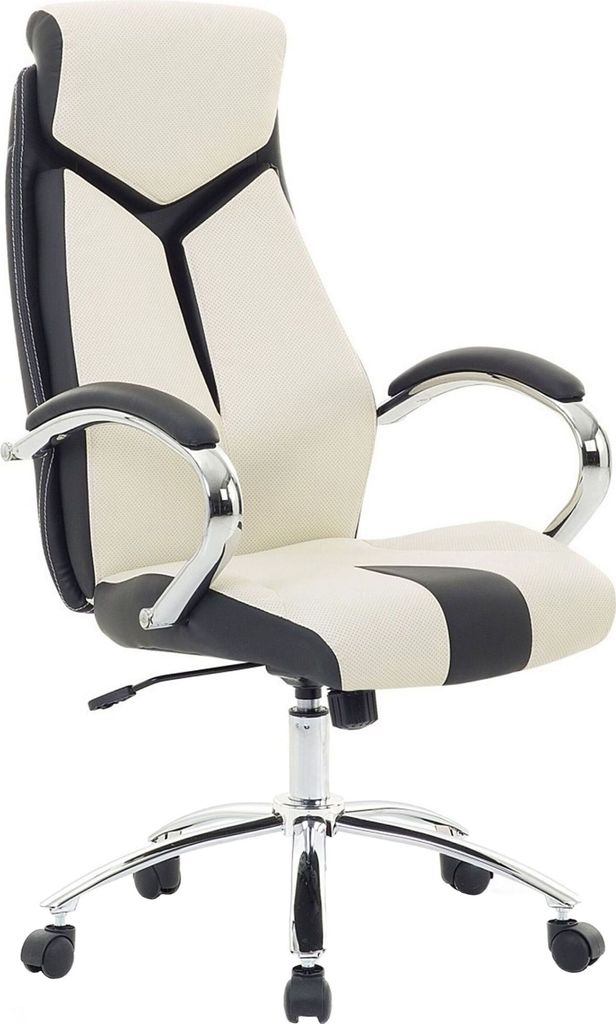 BELIANI Bürostuhl Beige höhenverstellbar und drehbar Modernes Design