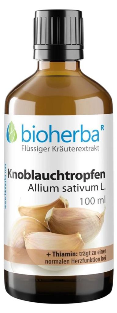 Česnek kapky – tinktura – 100 ml – Bioherba Obrázek produktu 