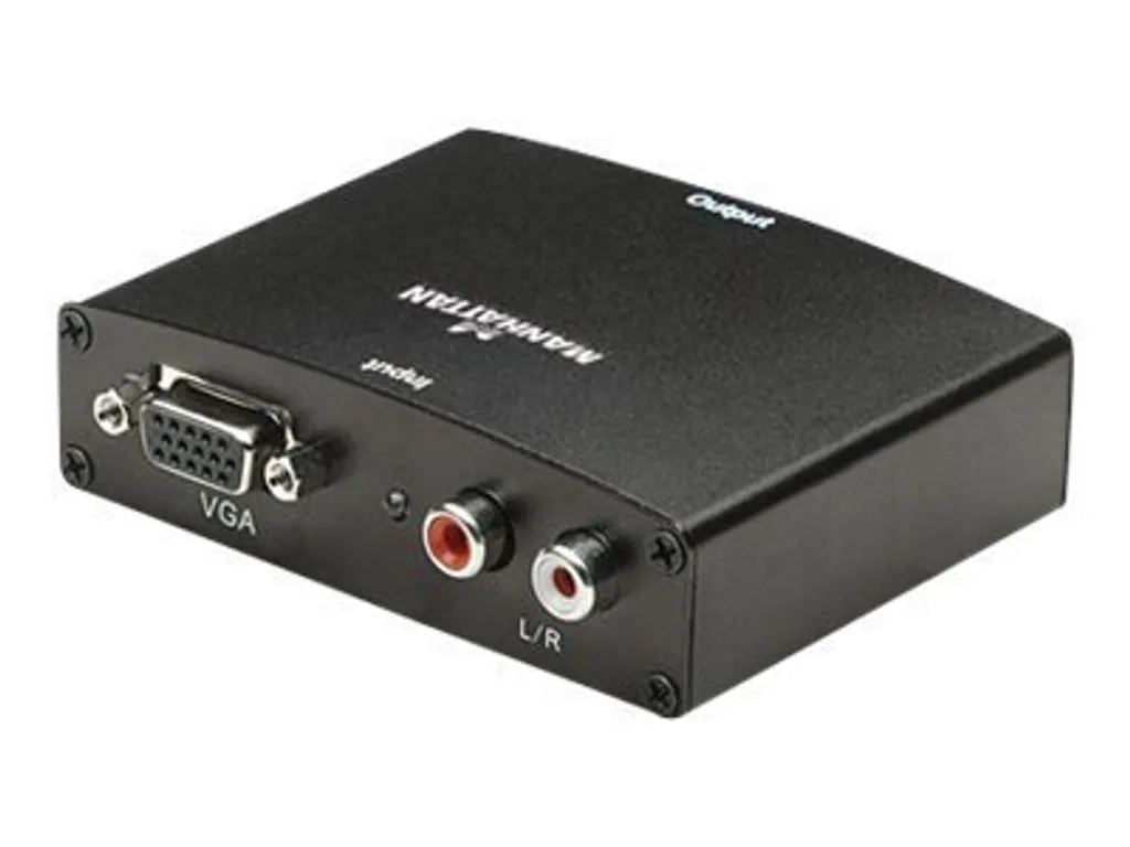 Solution Écran Noir VGA vers HDMI Convertisseur Techly Audio et Vidéo - 2