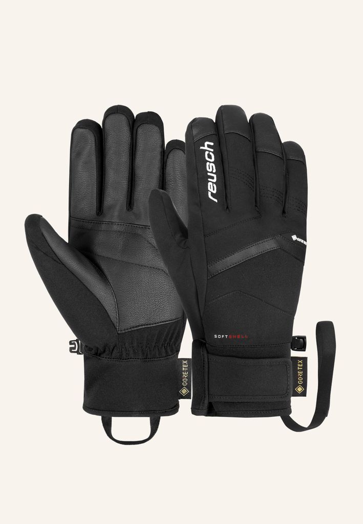 Reusch Fingerhandschuhe Blaster GORE-TEX mit wasserdichter Membran 7721 black/black melange 9