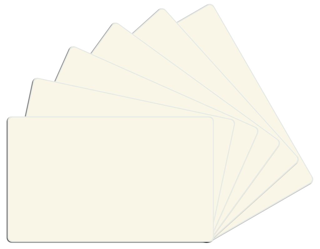Wallario Frühstücksbrettchen 6er Set aus Glas, je 14 x 23 cm, mit rutschfesten Füßen, Motiv Beige