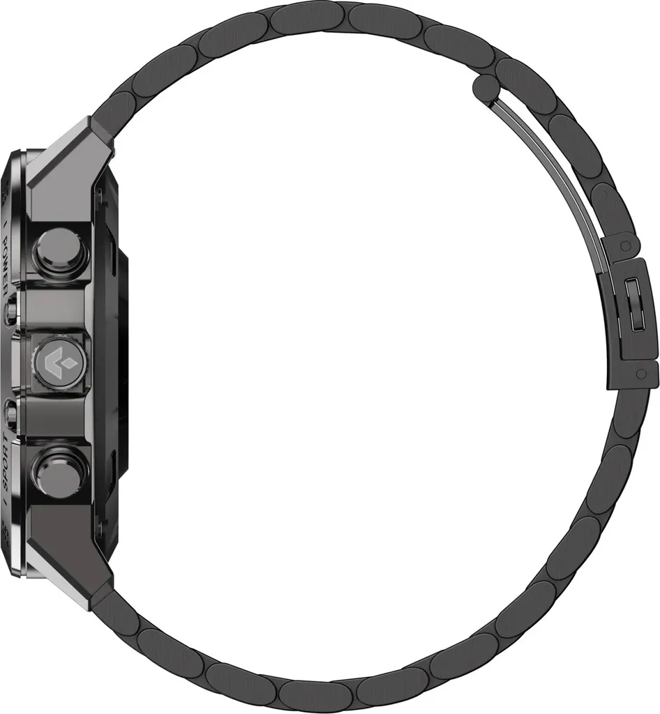 Garett V14 Acciaio Nero: Smartwatch AMOLED con Chiamate Bluetooth - 5