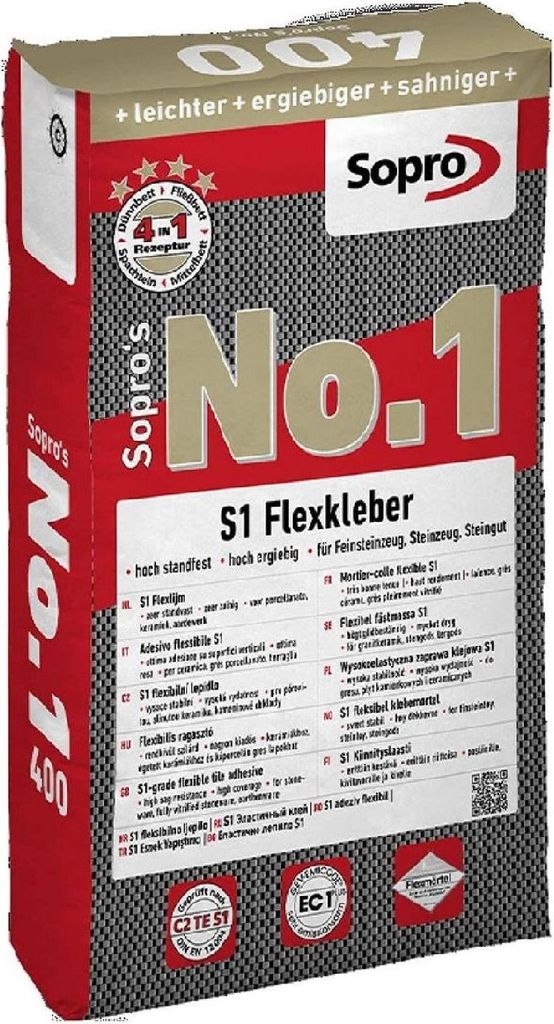 SOPRO No.1, Flexkleber, 25 Kg Produktbild 