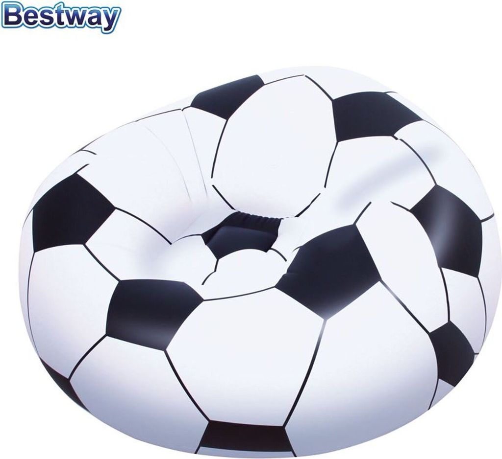 Futbalová stolička, nafukovacia, cca 114x112x71 cm Obrázok produktu 