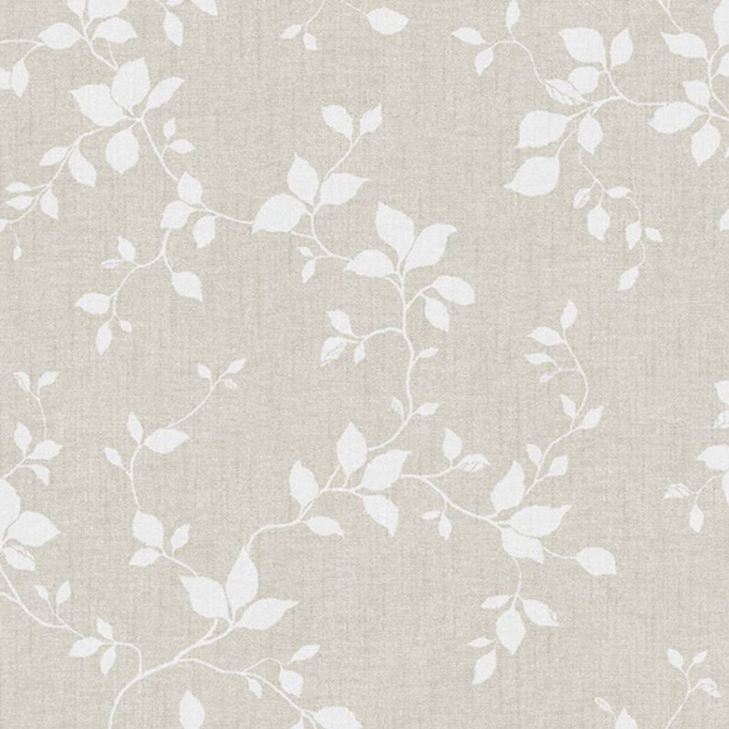 Duro Tapete Blätter Beige - 661126 - 53 cm x 10.05 m