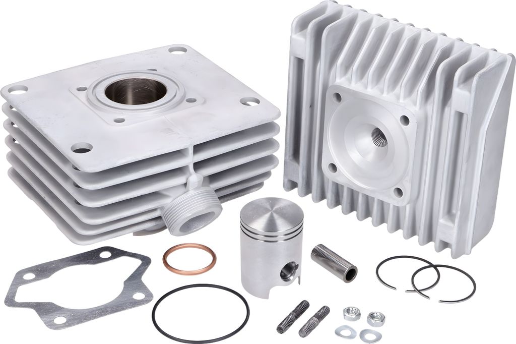 Set: Schmitt Sportfreund "Almot Edition" Zylinder + Kolben + Kopf, 50ccm 38mm - für Simson S51, KR51/2, SR50