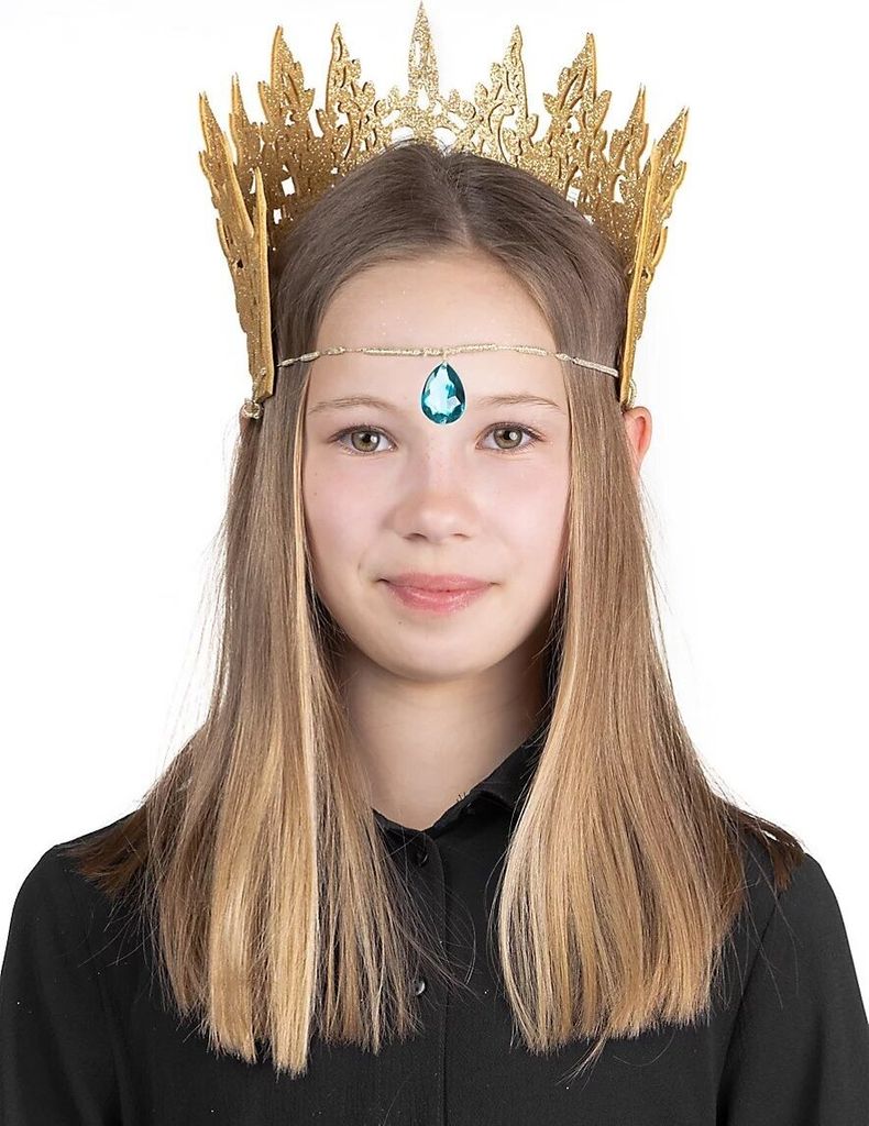 Halbkrone Glitzerfee für Kinder