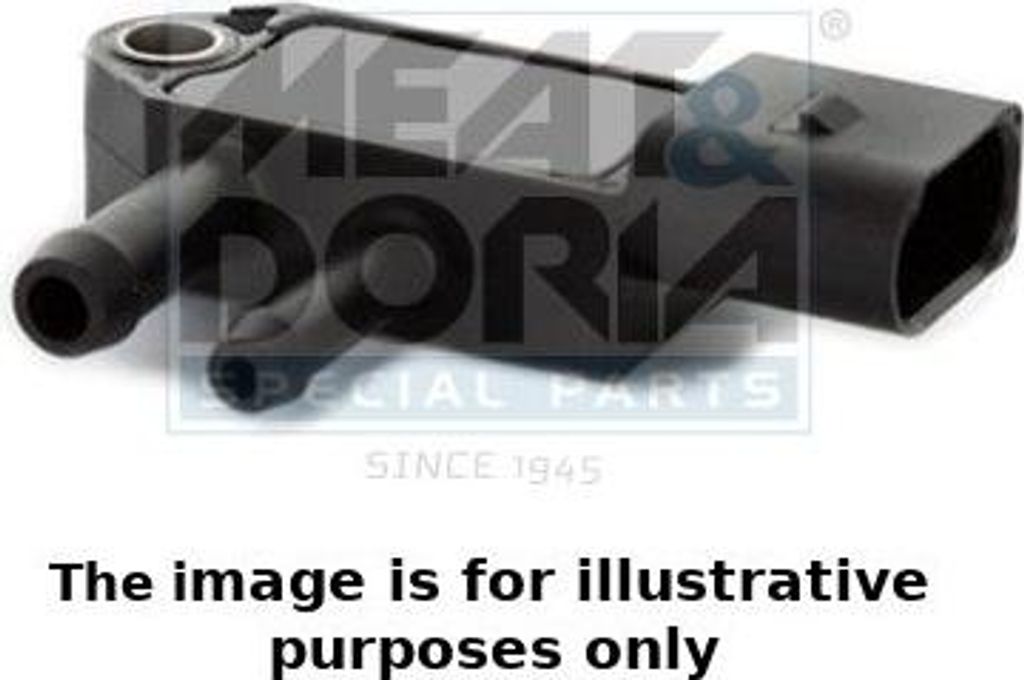 MEAT & DORIA 82317E Abgasdrucksensor OE 059906051C kompatibel mit Roomster, Superb, Yeti, Rapid, Octavia, Fabia, Toledo, Leon, Ibiza, Exeo, Altea X...