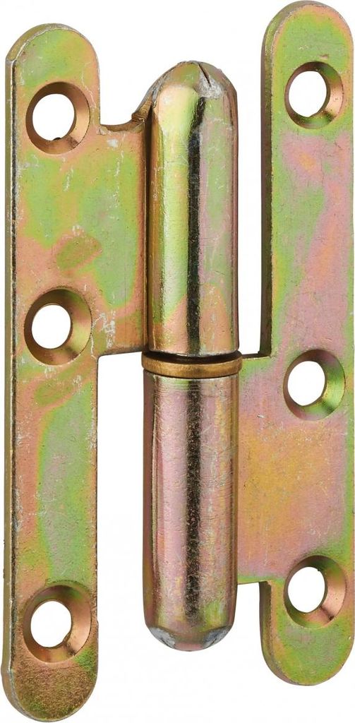 Paumelle de Paris porte d'entrée / d'intérieur, 80x45mm, Image du produit 