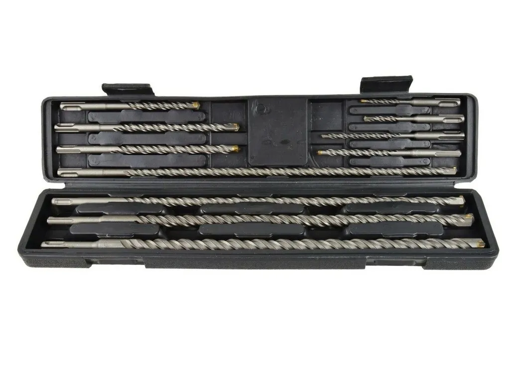 Forets pour perforateur SDS-Plus 11 unités de 5 à 16 mm spécial béton